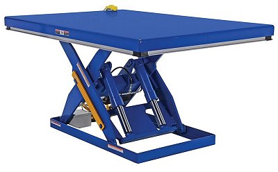 Vestil Electric Hydraulic Scissor Lift Table 4000 Lb Load 48" X 72"